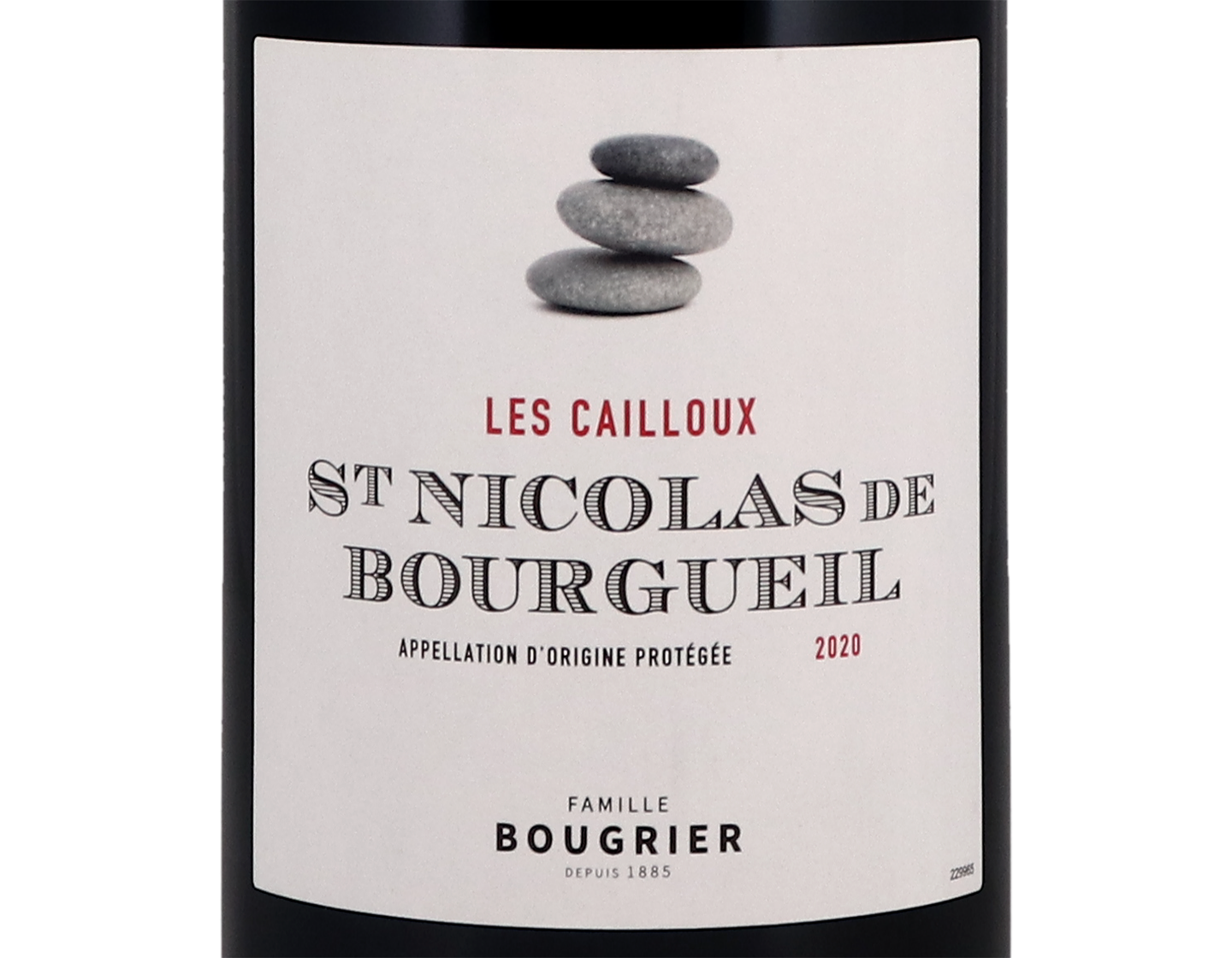 Saint Nicolas de Bourgueil 'Les Cailloux', Famille Bougrier 2020