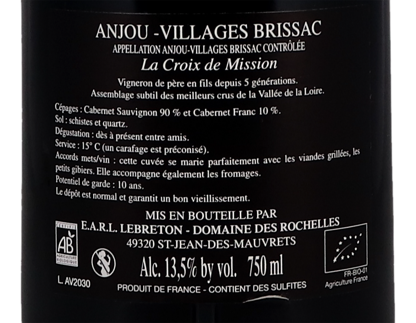 Anjou Villages Brissac La Croix de Mission Dom Des Rochelles Lebreton 2019 ORGAN