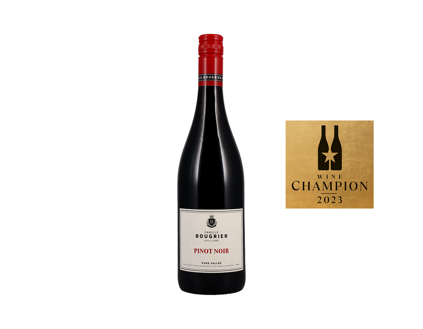 Pinot Noir Pure Vallee Vin de France Famille Bougrier 2021
