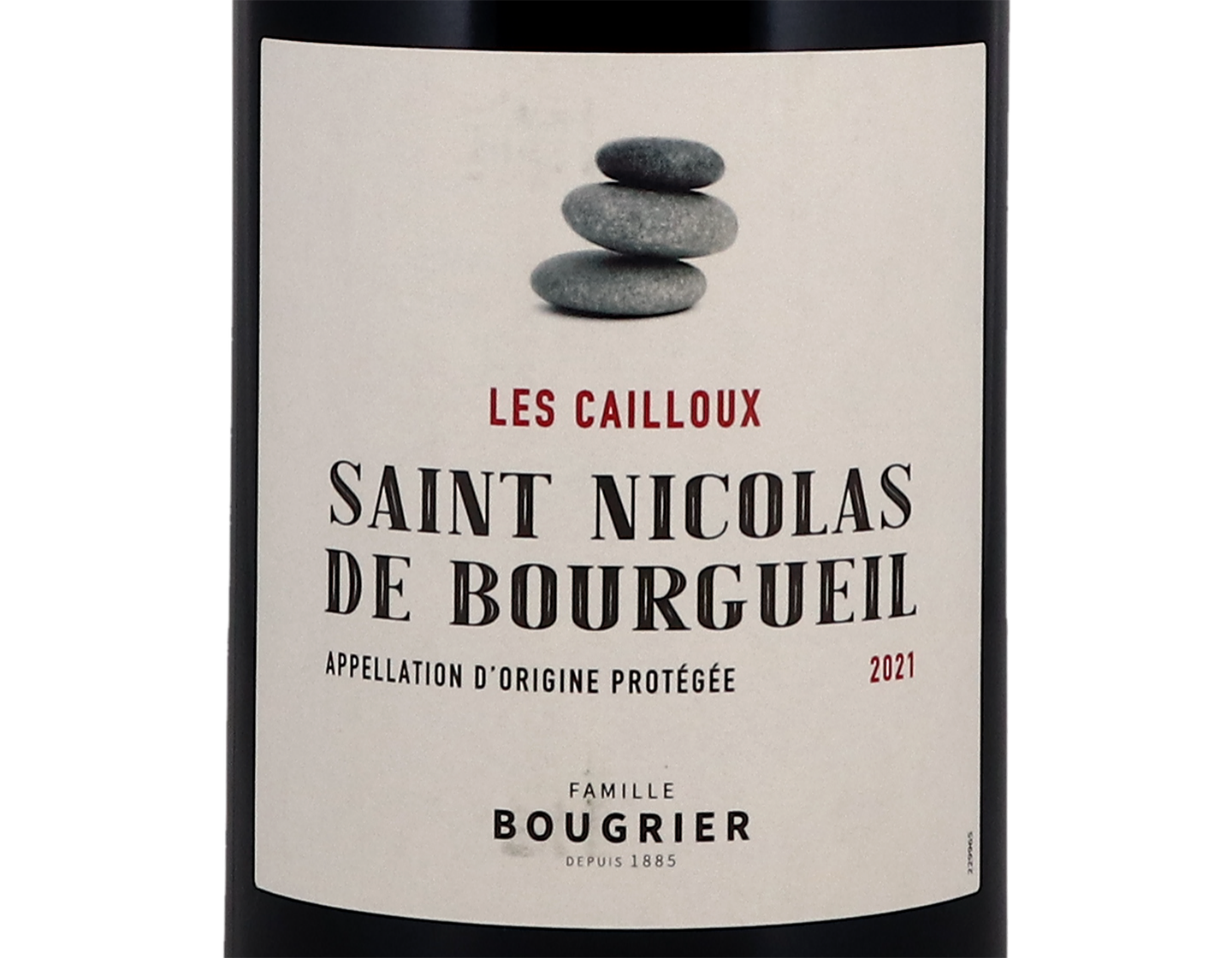Saint Nicolas de Bourgueil 'Les Cailloux', Famille Bougrier 2021
