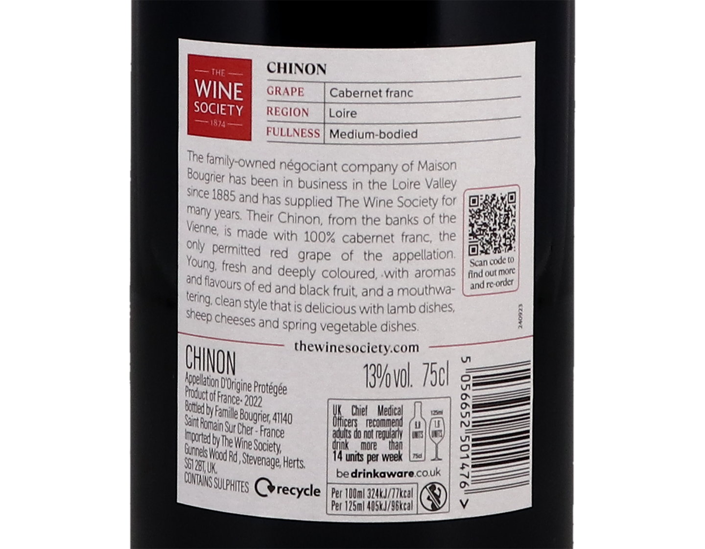 The Society's Chinon 2022