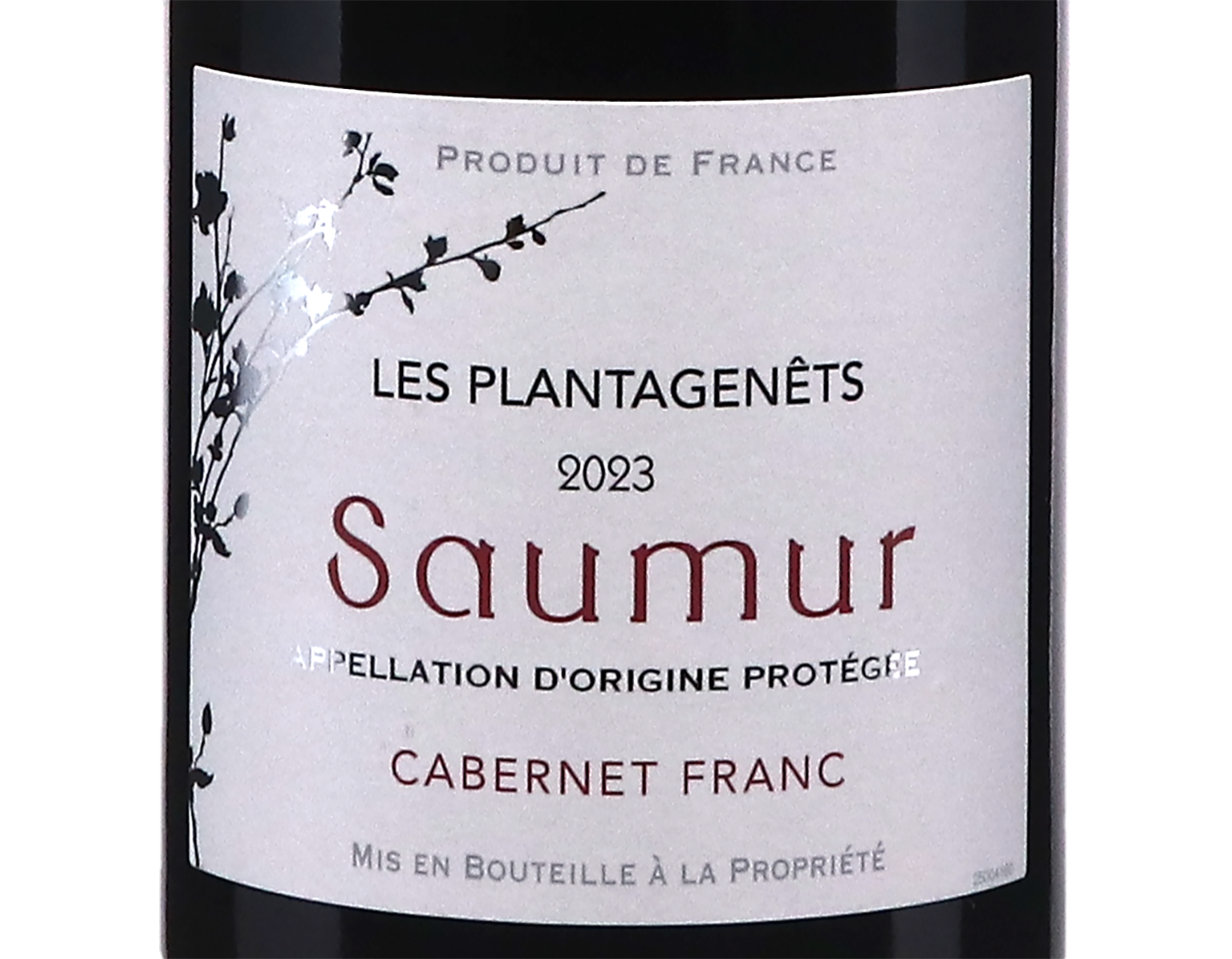 Saumur Rouge Les Plantagenets 2023
