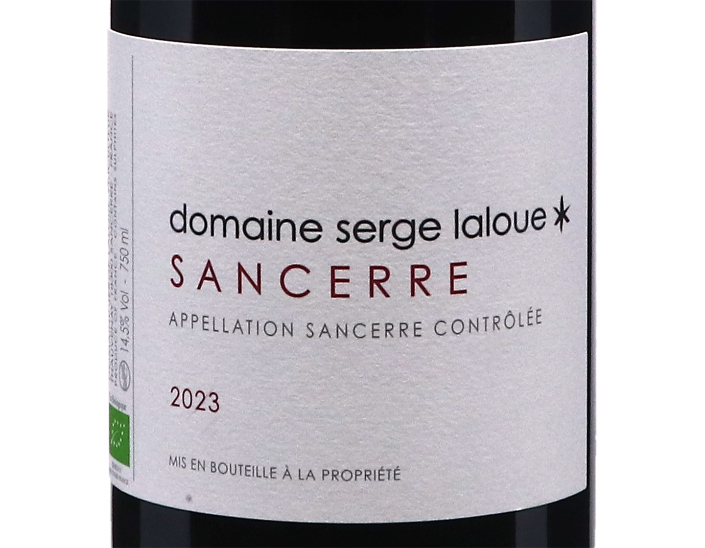 Sancerre Rouge Domaine Serge Laloue 2023