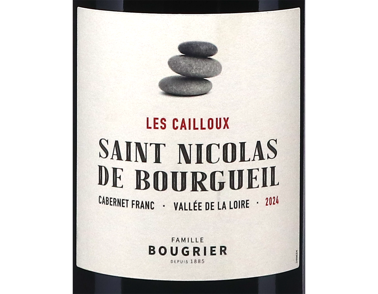 Saint-Nicolas de Bourgueil 'Les Cailloux', Famille Bougrier 2024