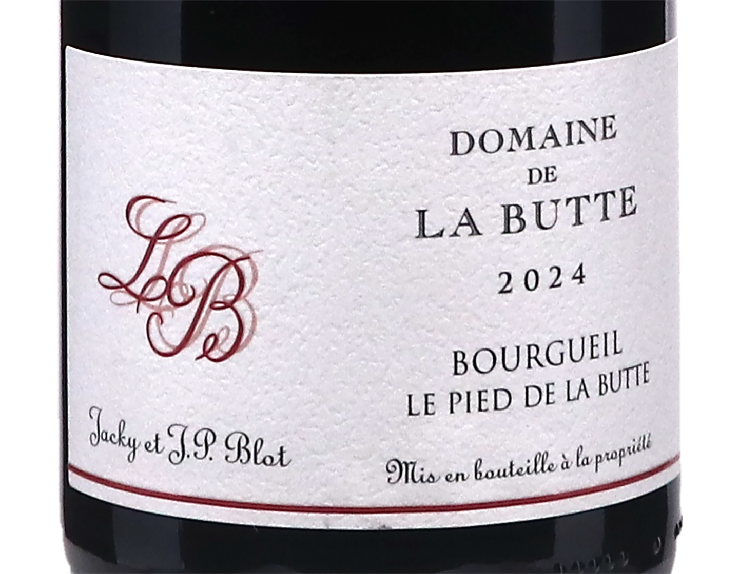 Bourgueil Pied de la Butte Jacky Blot 2024