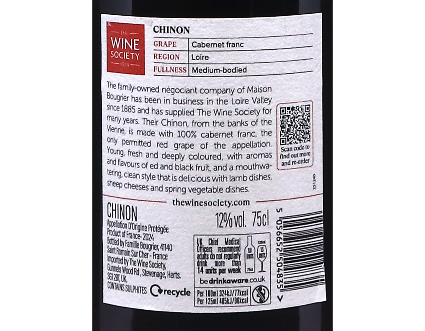 The Society's Chinon 2024