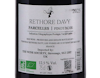 Val de Loire Parcelles Pinot Noir Rethore Davy 2025 Organic view 3