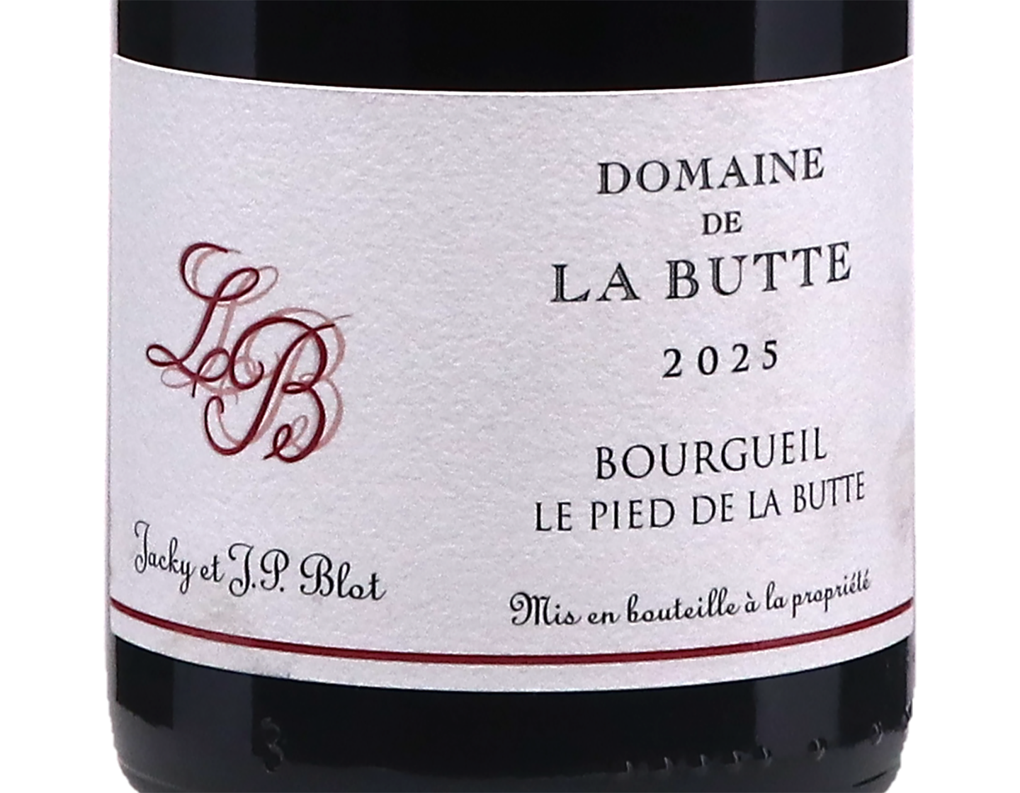 Bourgueil Pied de la Butte Jacky Blot 2025