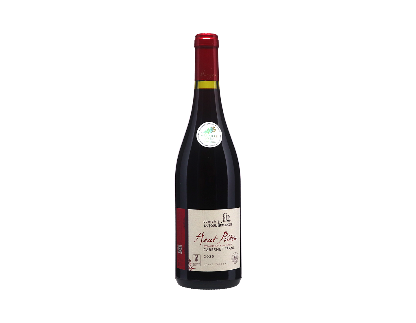 Haut Poitou Rouge Cabernet Franc, Domaine de la Tour Beaumont 2025