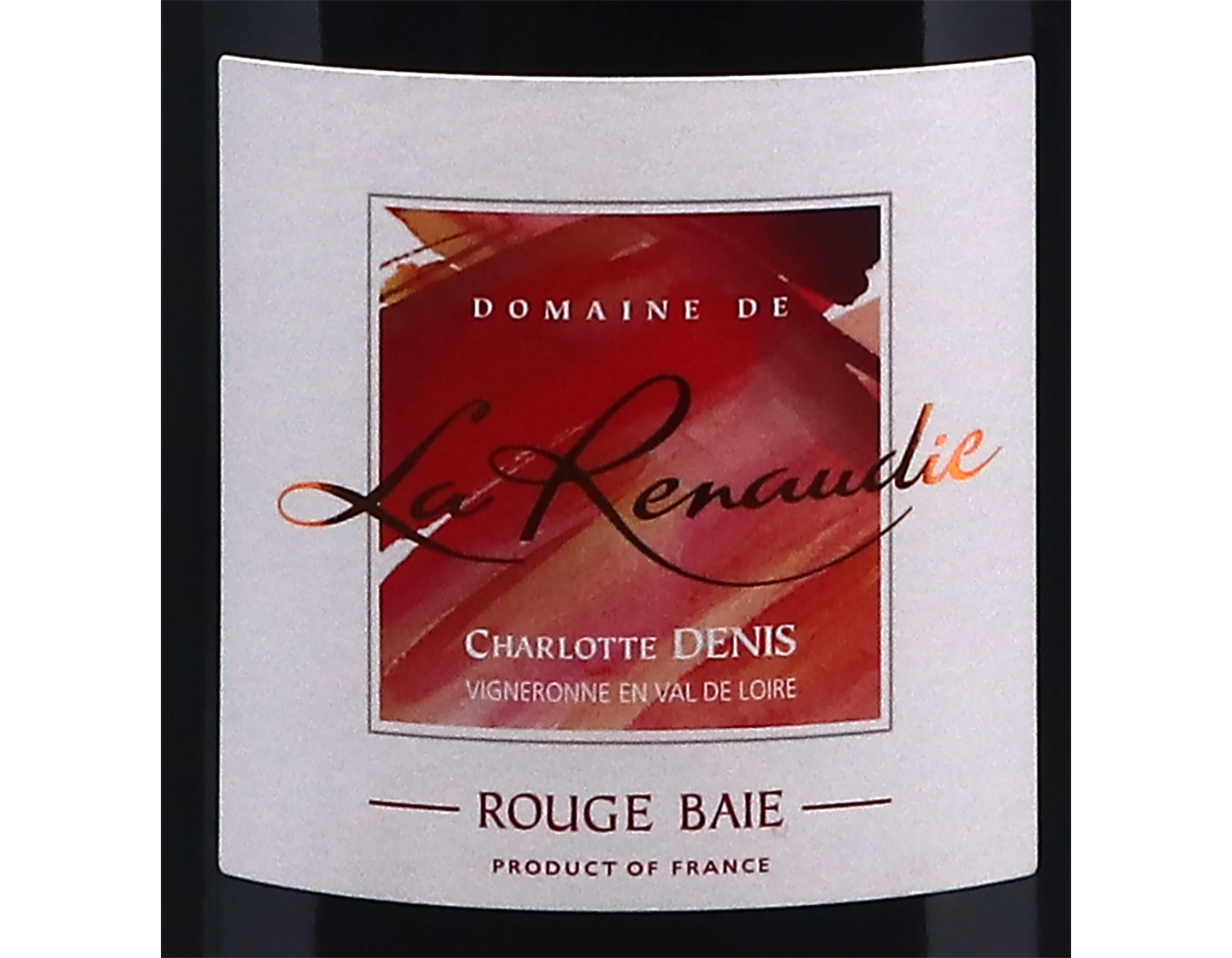Touraine Rouge Baie Domaine de la Renaudie 2025