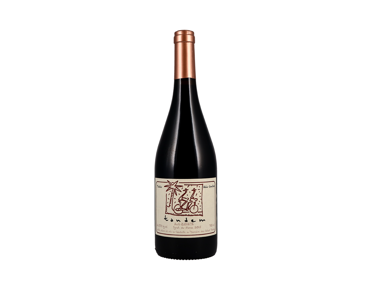 Syrah du Maroc 'Tandem' Alain Graillot et Thalvin 2018