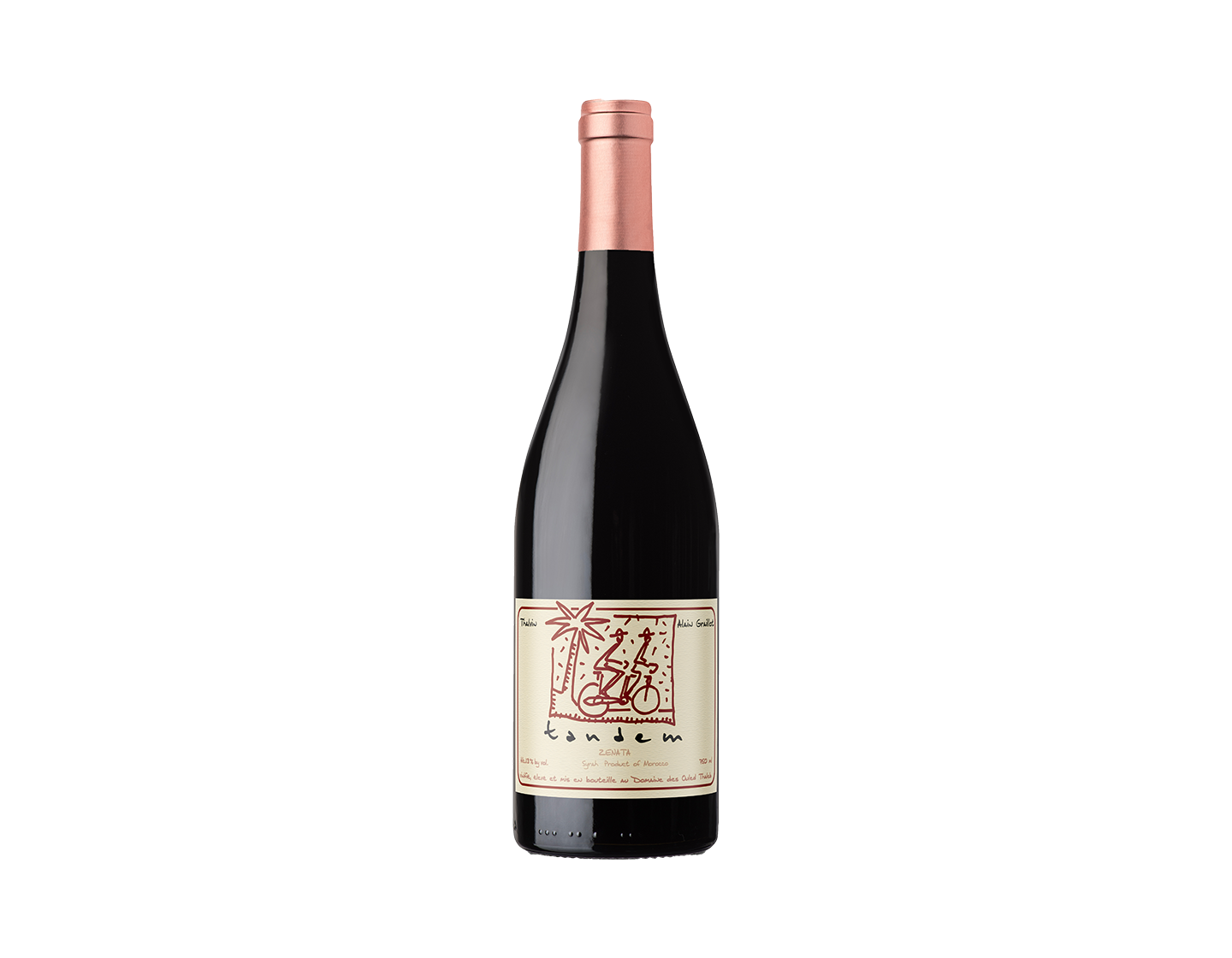 Syrah du Maroc Tandem Alain Graillot et Thalvin 2018