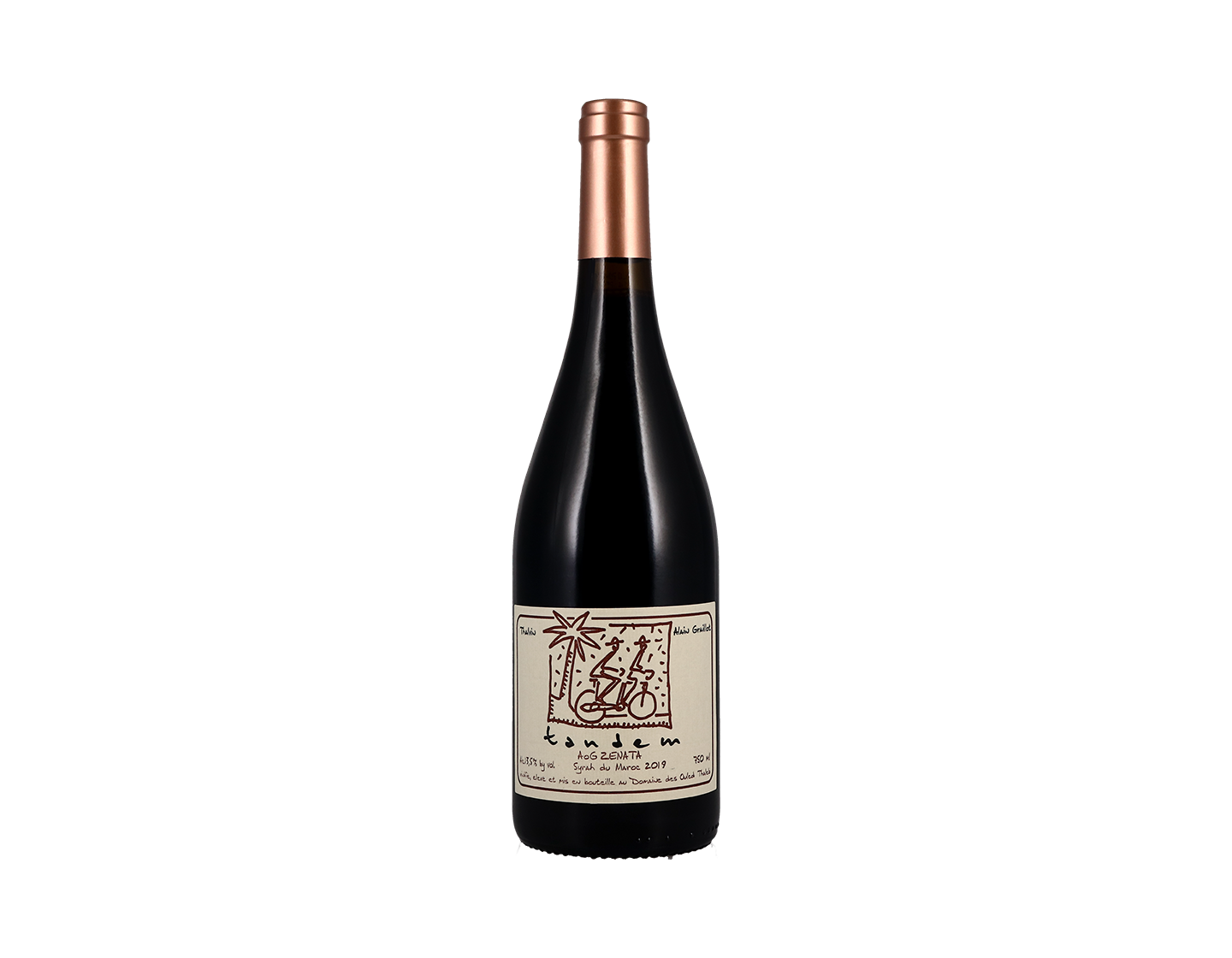 Syrah du Maroc 'Tandem' Alain Graillot et Thalvin 2019