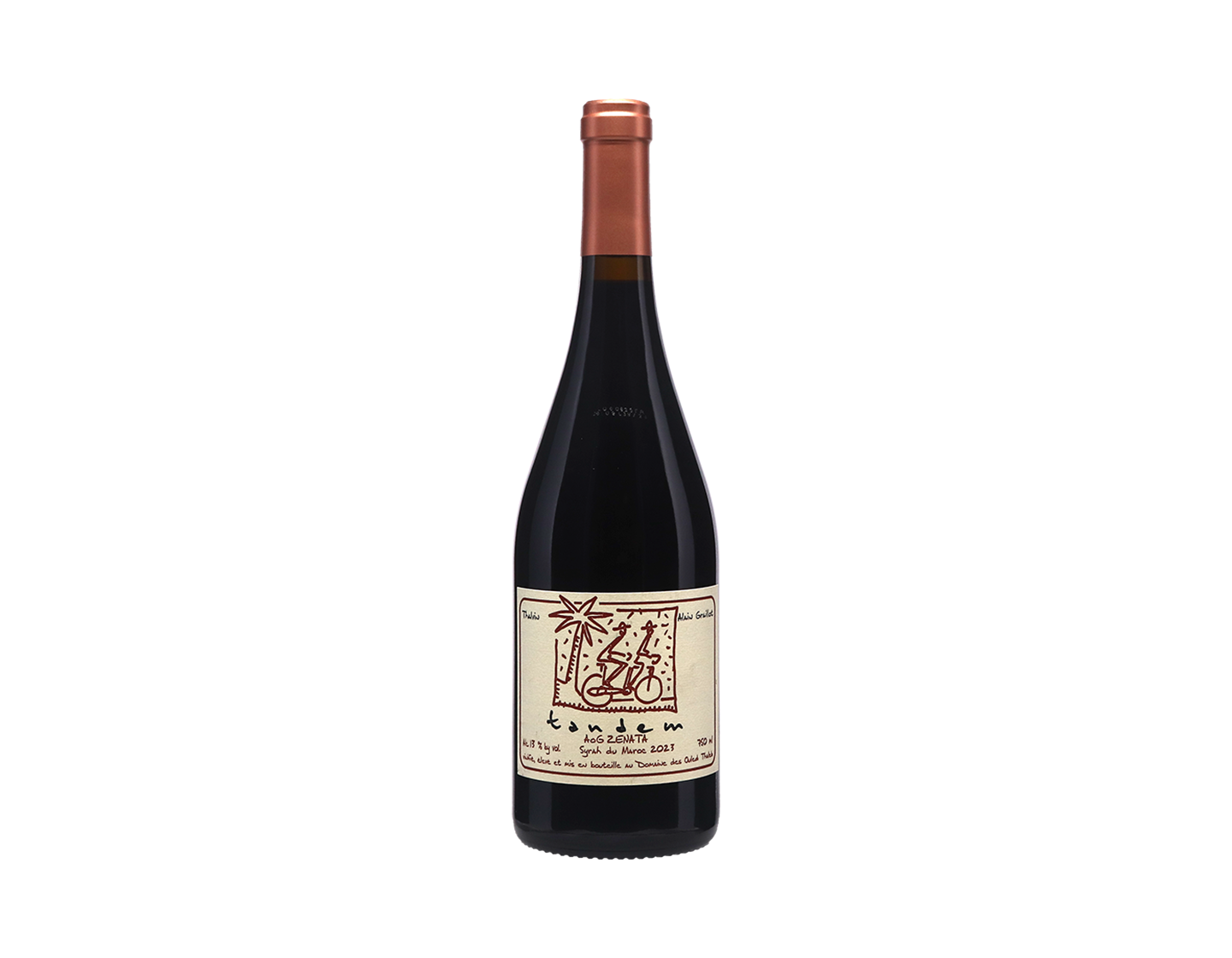 Syrah du Maroc Tandem, Alain Graillot et Thalvin 2023