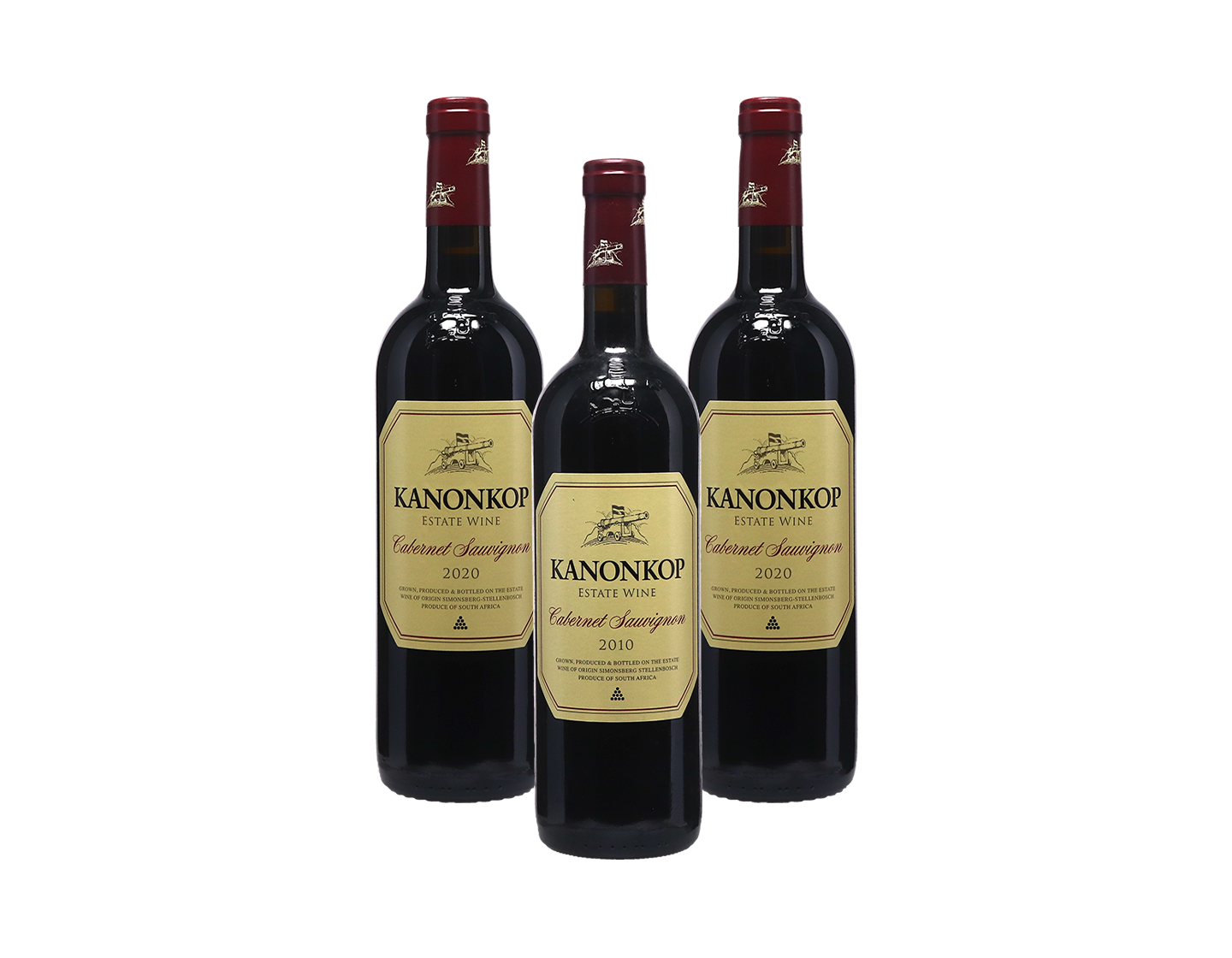 Kanonkop Estate Cabernet 2010 & 2020