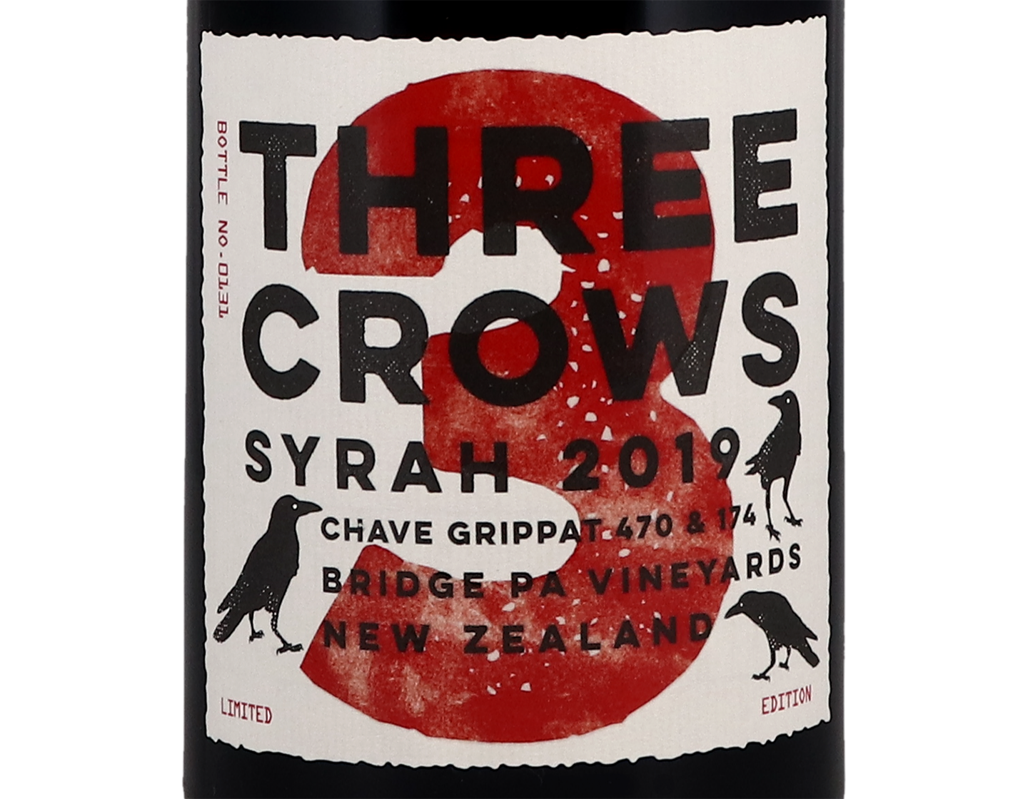 Three Crows Bridge Pa Hawkes Bay Syrah 2019