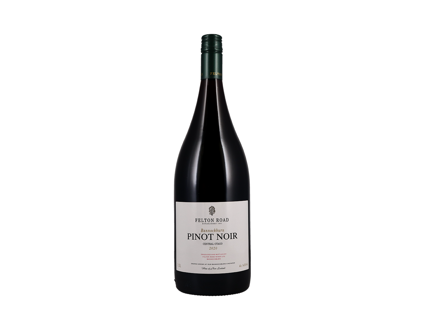 Magnum of Felton Road Bannockburn Central Otago Pinot Noir 2020