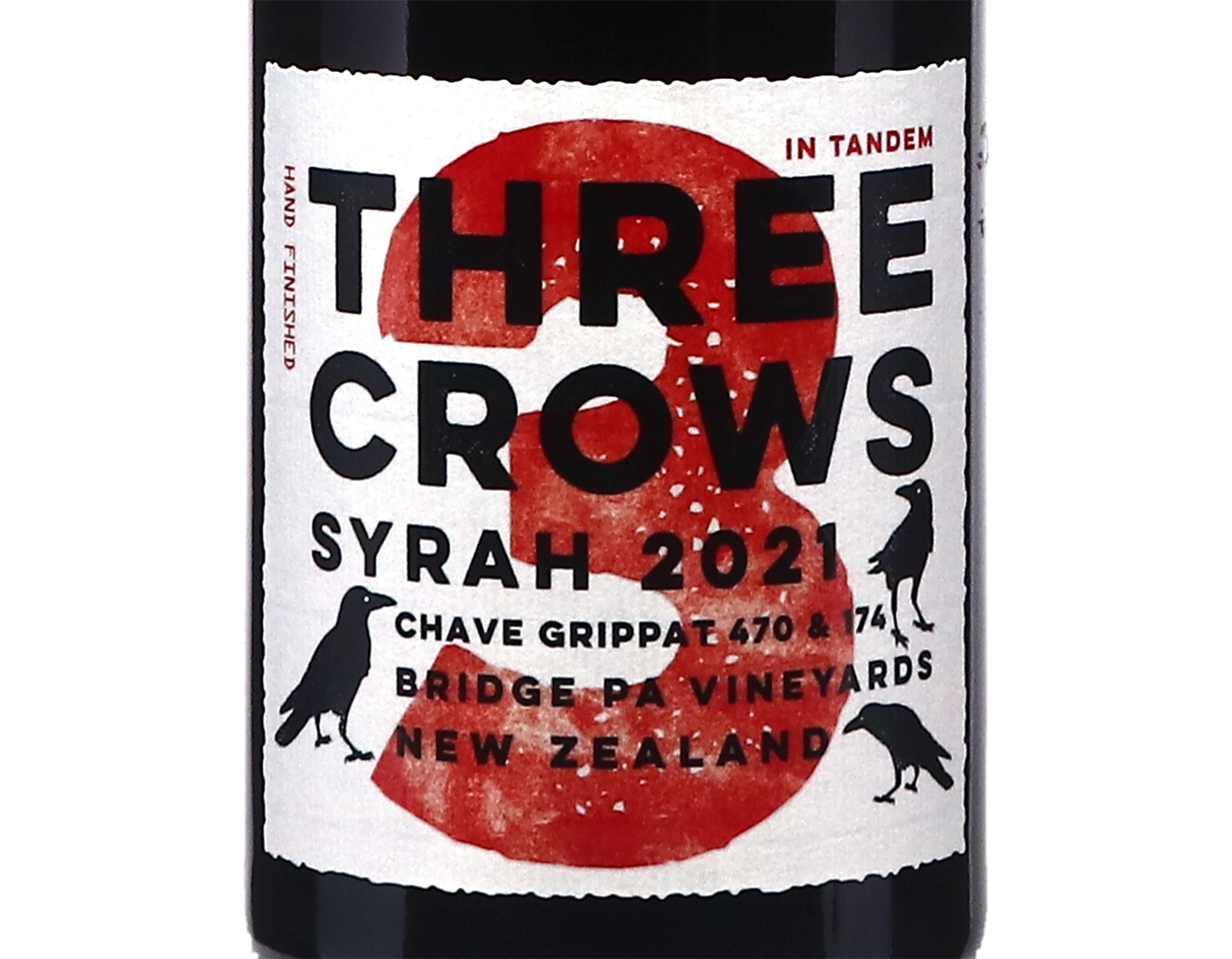 Three Crows Bridge Pa Hawke's Bay Syrah 2021