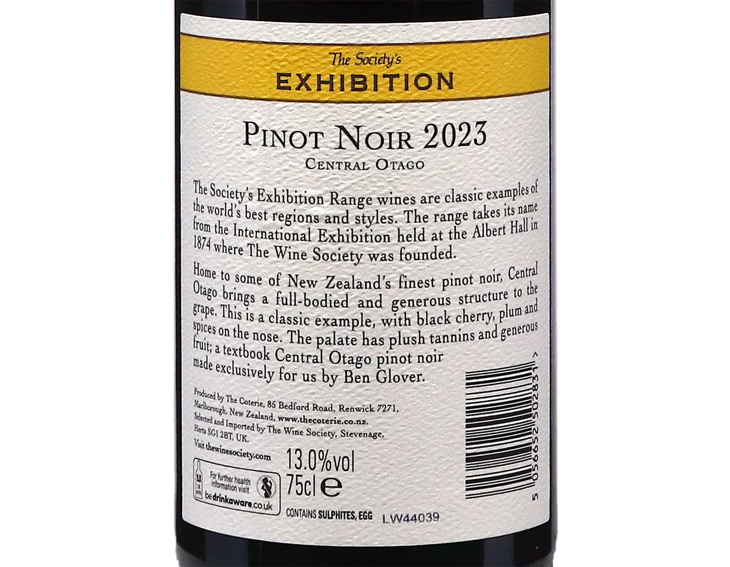 The Societys Exhibition Central Otago Pinot Noir 2023