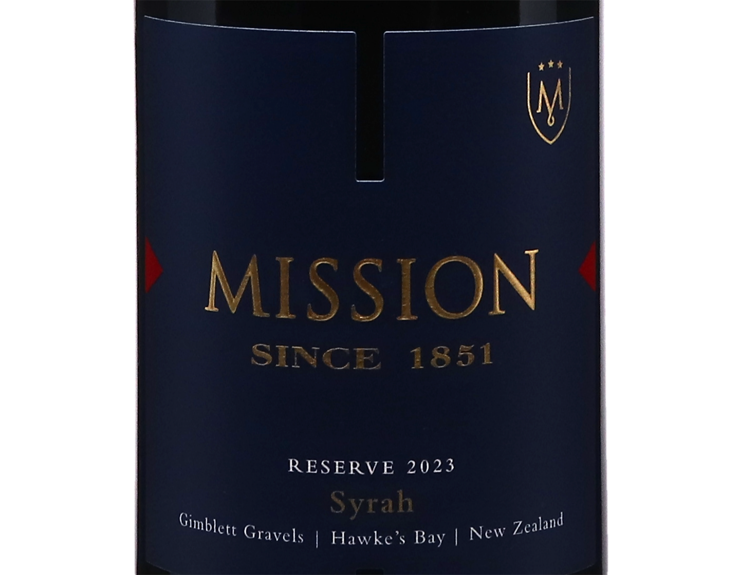 Mission Estate Gimblett Gravels Reserve Hawkes Bay Syrah 2023
