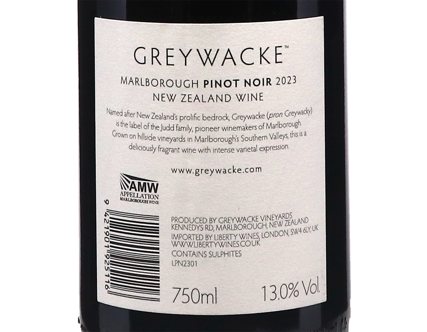Greywacke Marlborough Pinot Noir 2023