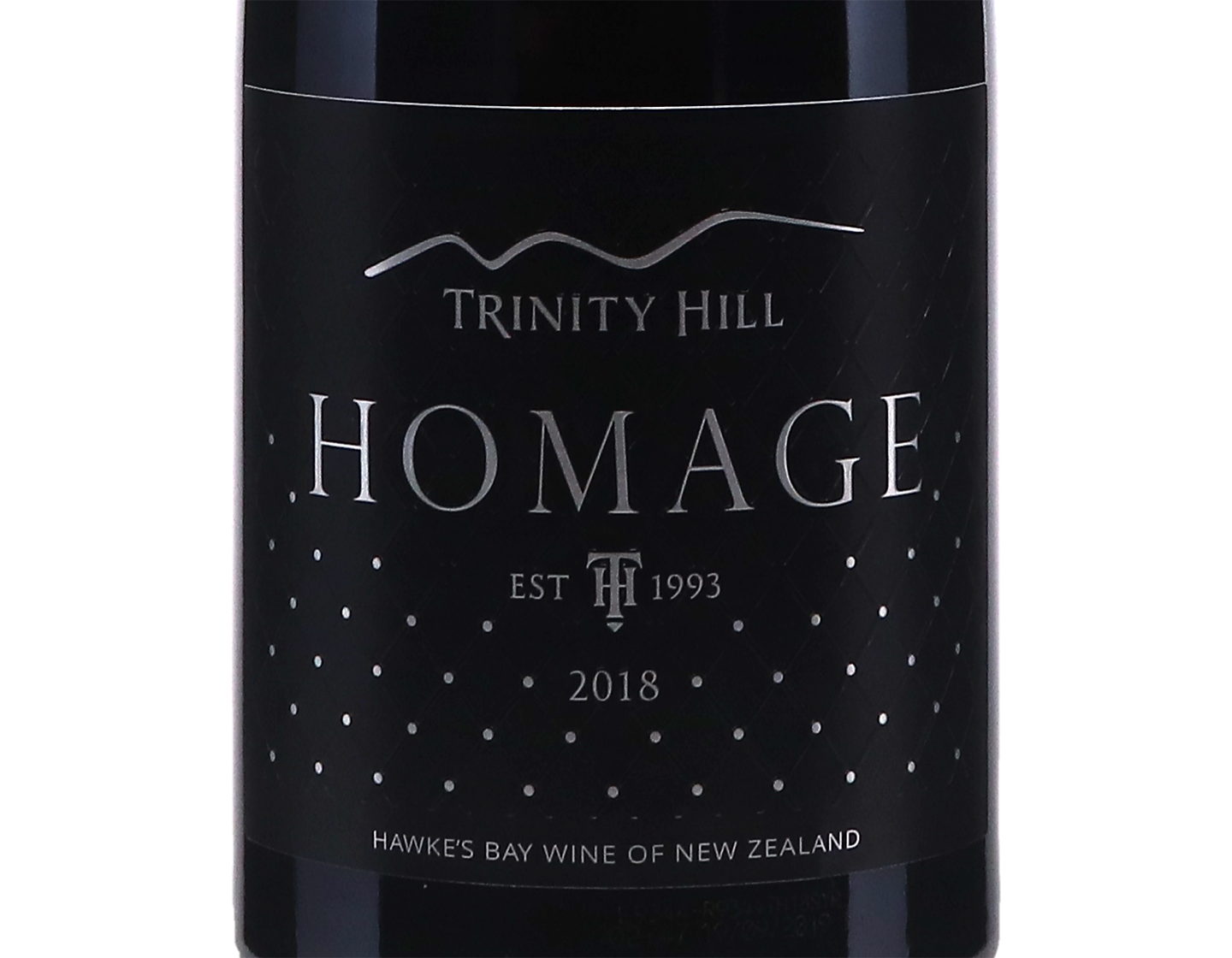 Trinity Hill 'Homage' Gimblett Gravels, Hawkes Bay Syrah 2018
