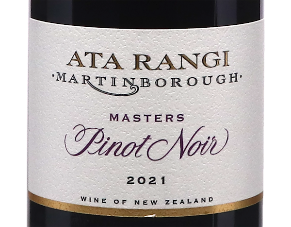 Ata Rangi Masters Vineyard Martinborough Pinot Noir 2021