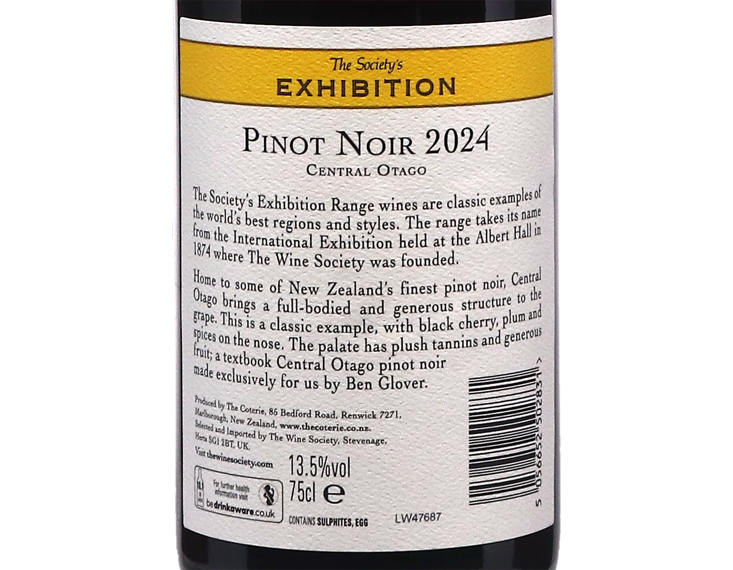 The Society's Exhibition Central Otago Pinot Noir 2024