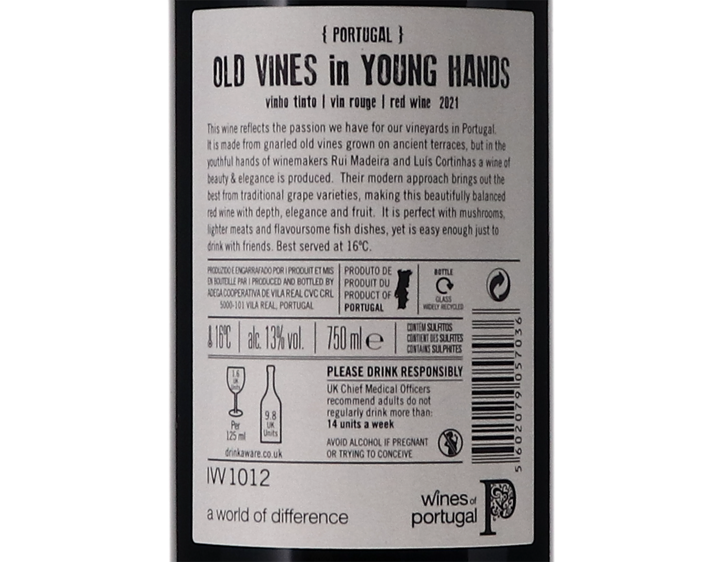 Old Vines in Young Hands Tinto 2021