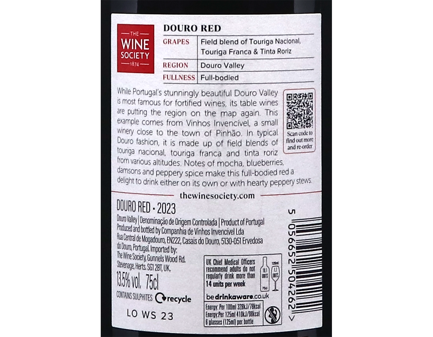 The Societys Douro Tinto 2023