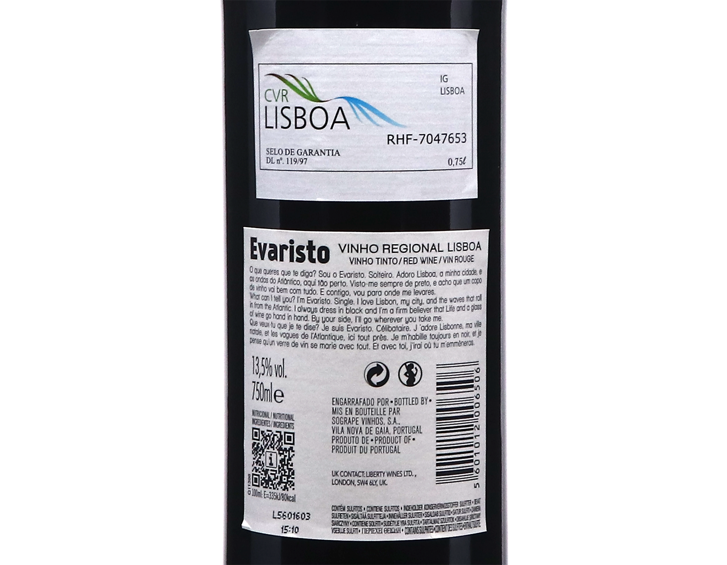 Evaristo Tinto Lisboa 2024