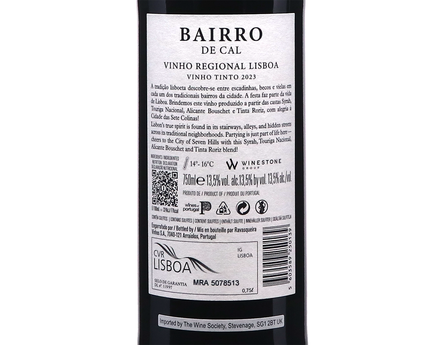 Ravasqueira Bairro de Cal Tinto Lisboa 2023