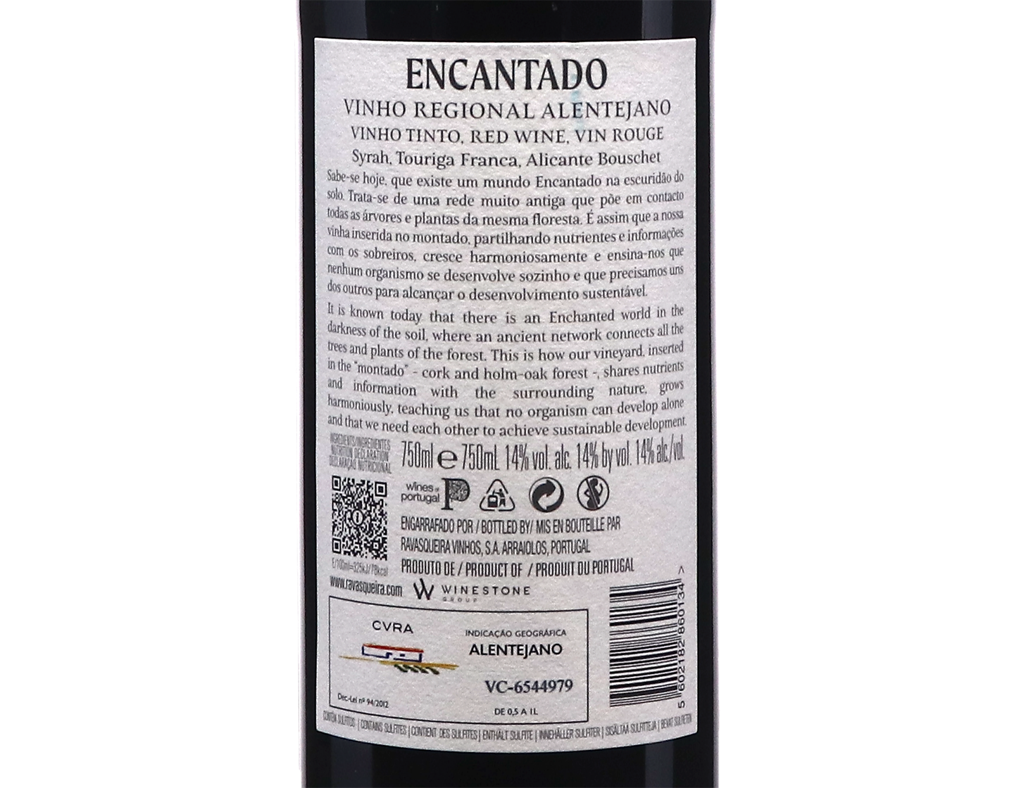 Ravasqueira Encantado Tinto Alentejano 2024