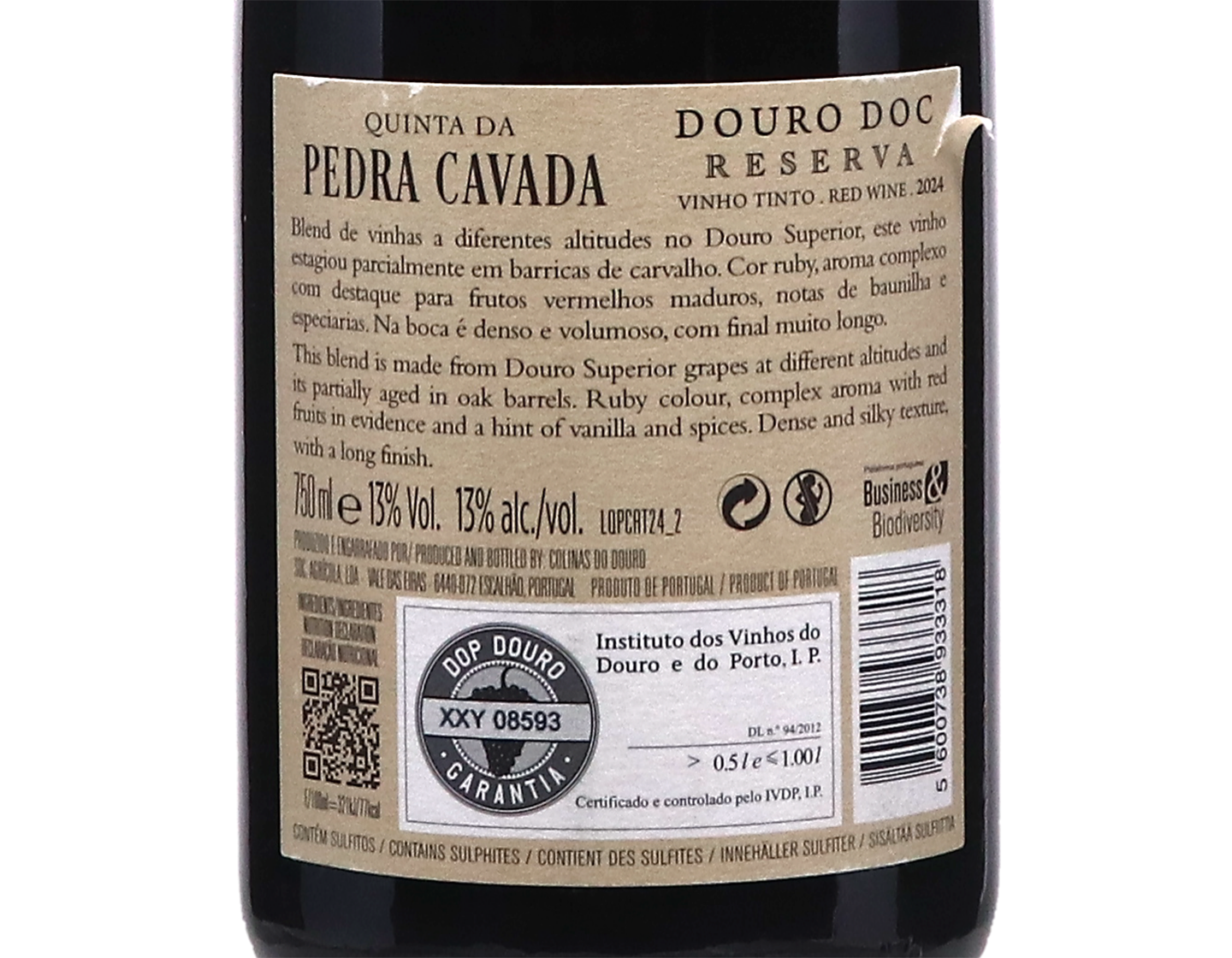 Quinta da Pedra Cavada Reserva Tinto Douro 2024