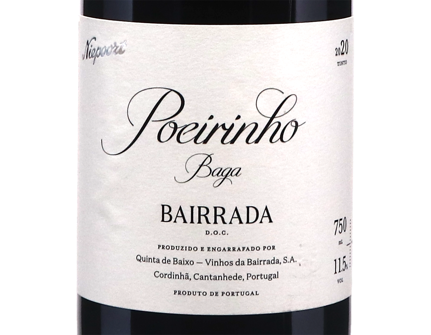 Niepoort 'Poeirinho' Baga Bairrada 2020