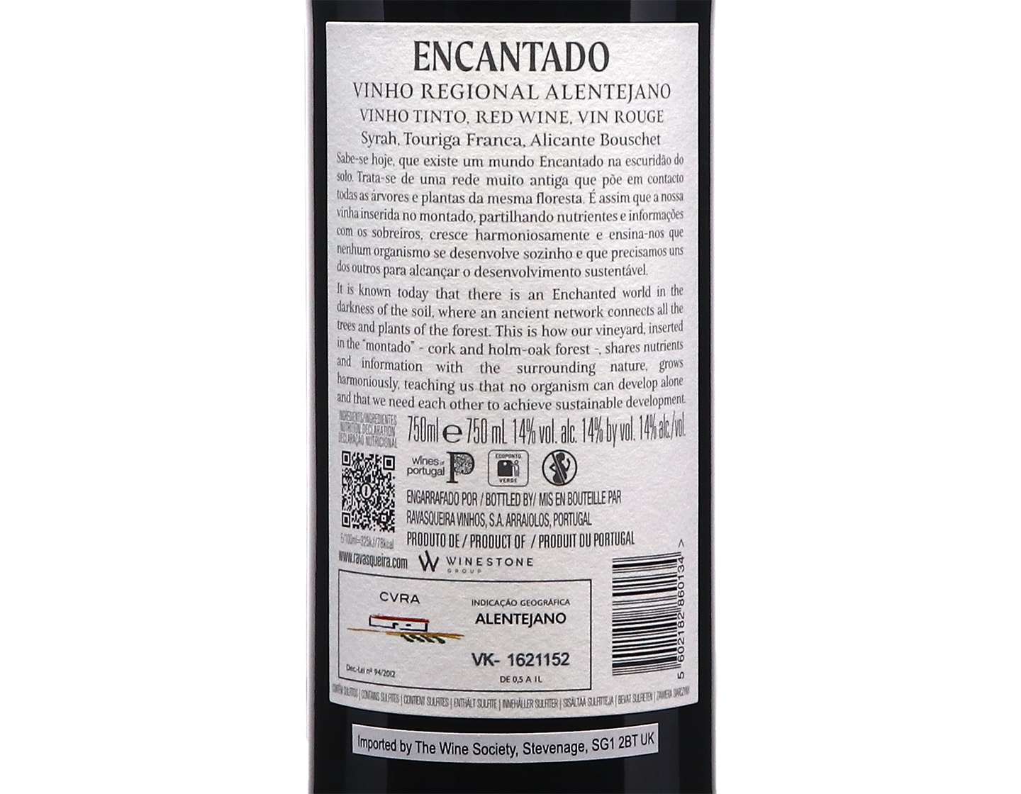 Ravasqueira Encantado Tinto Alentejano 2025