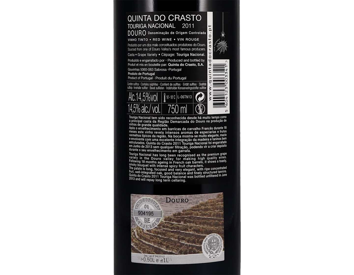 Quinta do Crasto Touriga Nacional Douro 2011