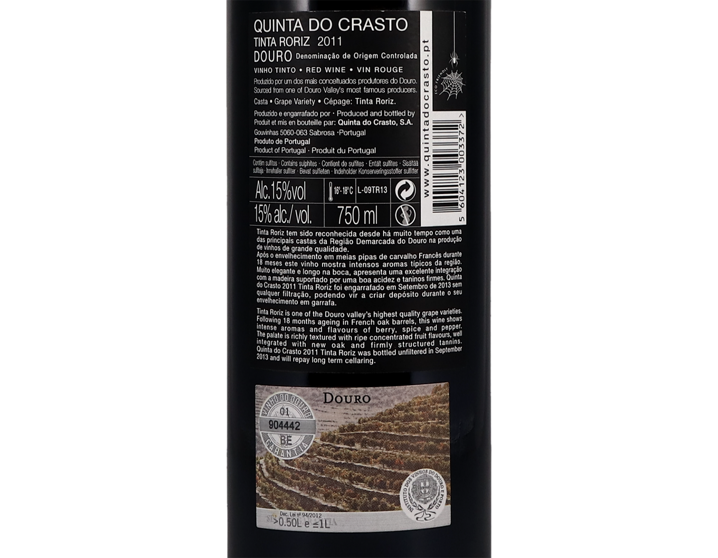 Quinta do Crasto Tinta Roriz Douro 2011