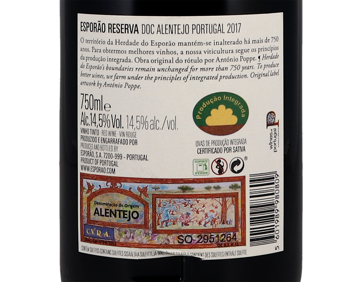 Esporao Reserva Tinto Alentejo 2017