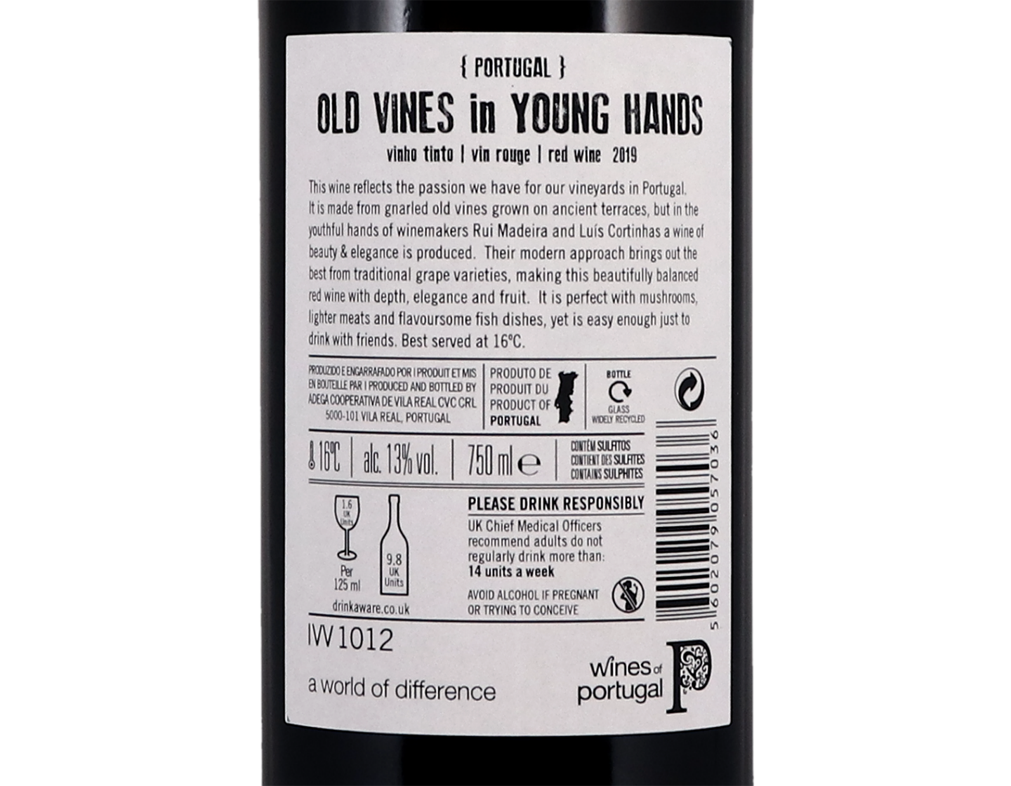 Old Vines in Young Hands Tinto 2019