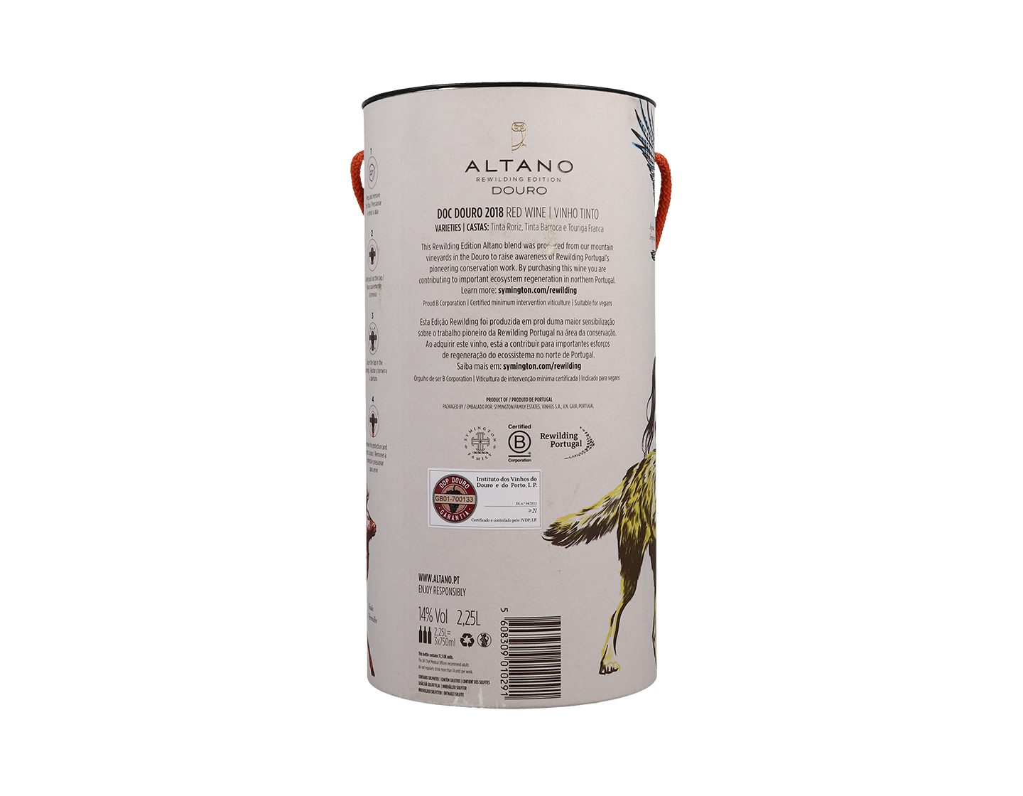 ALTANO DOURO TINTO SPECIAL REWILDING EDITION 225cl Bag-in-Tube