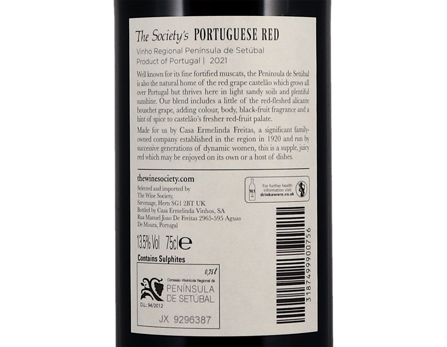 The Societys Portuguese Red Peninsula de Setubal 2021