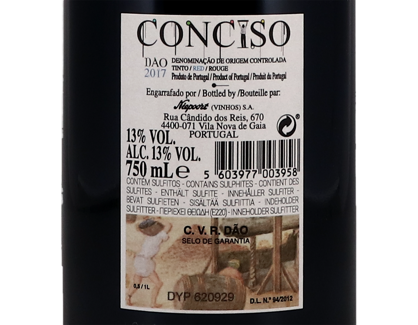 Niepoort Conciso Tinto Dao 2017