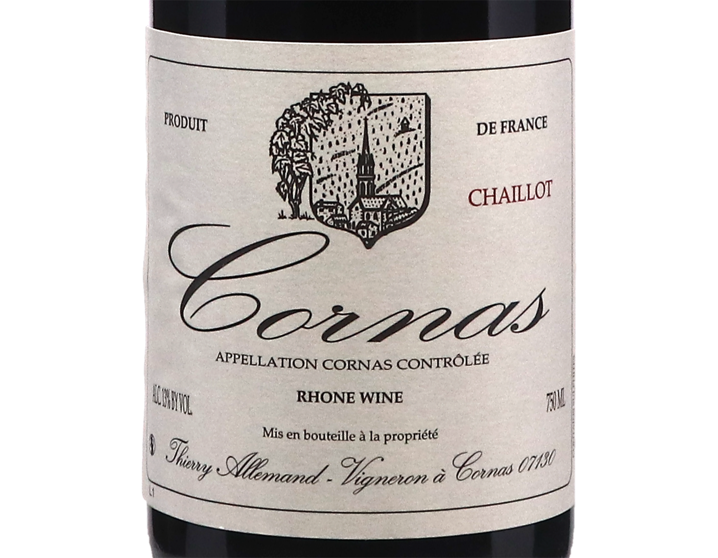 Cornas Les Chaillots Domaine Thierry Allemand 2005