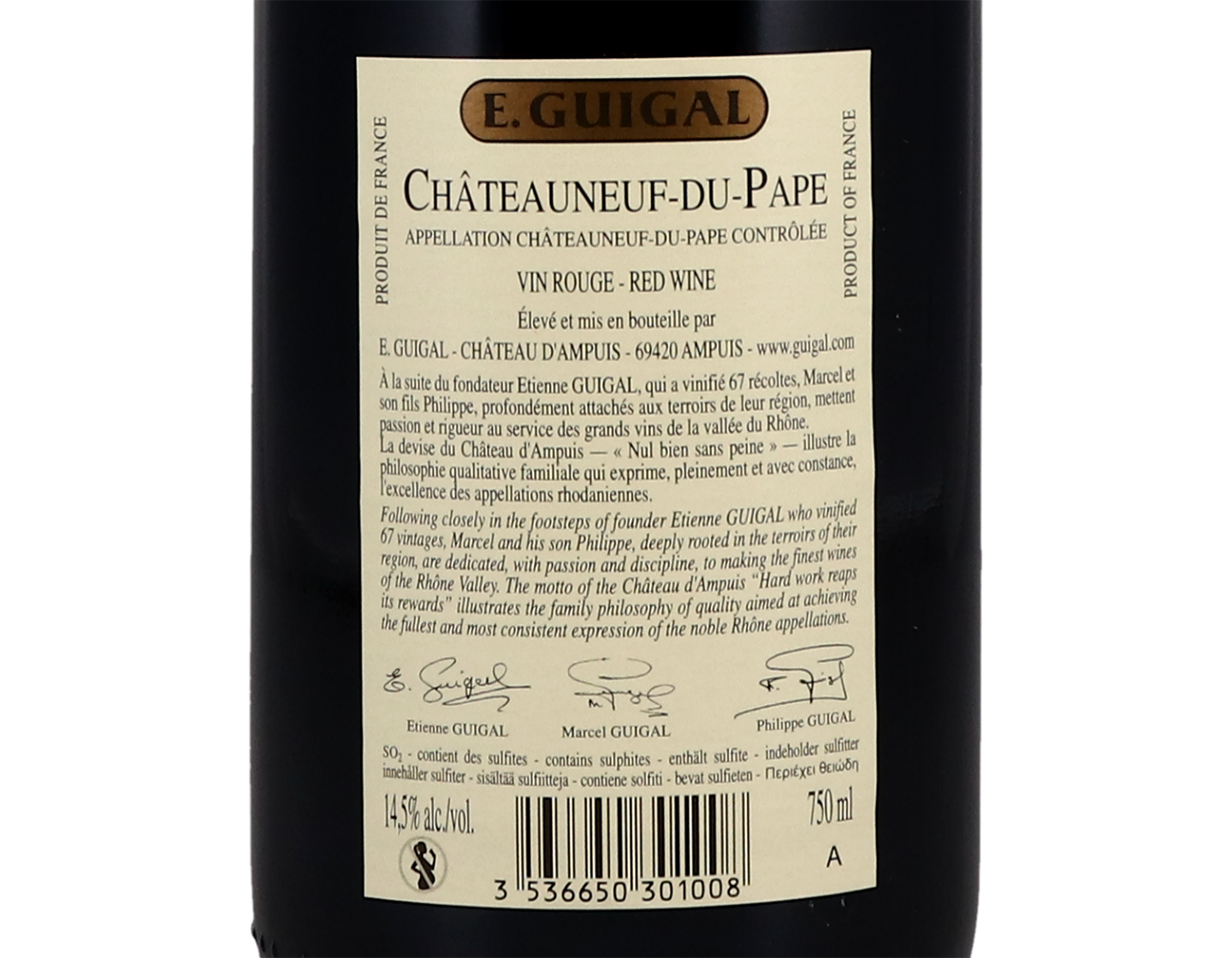 Châteauneuf-du-Pape, Guigal 2007