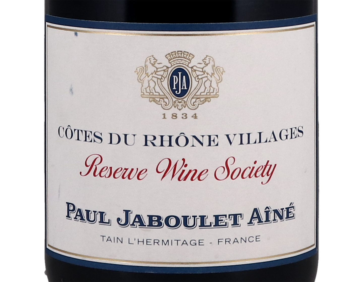 Cotes du Rhone Villages Reserve Wine Society Paul Jaboulet Aine 2015