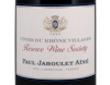 Magnum of Cotes du Rhone Villages Reserve Wine Society Paul Jaboulet Aine 2015 view 2