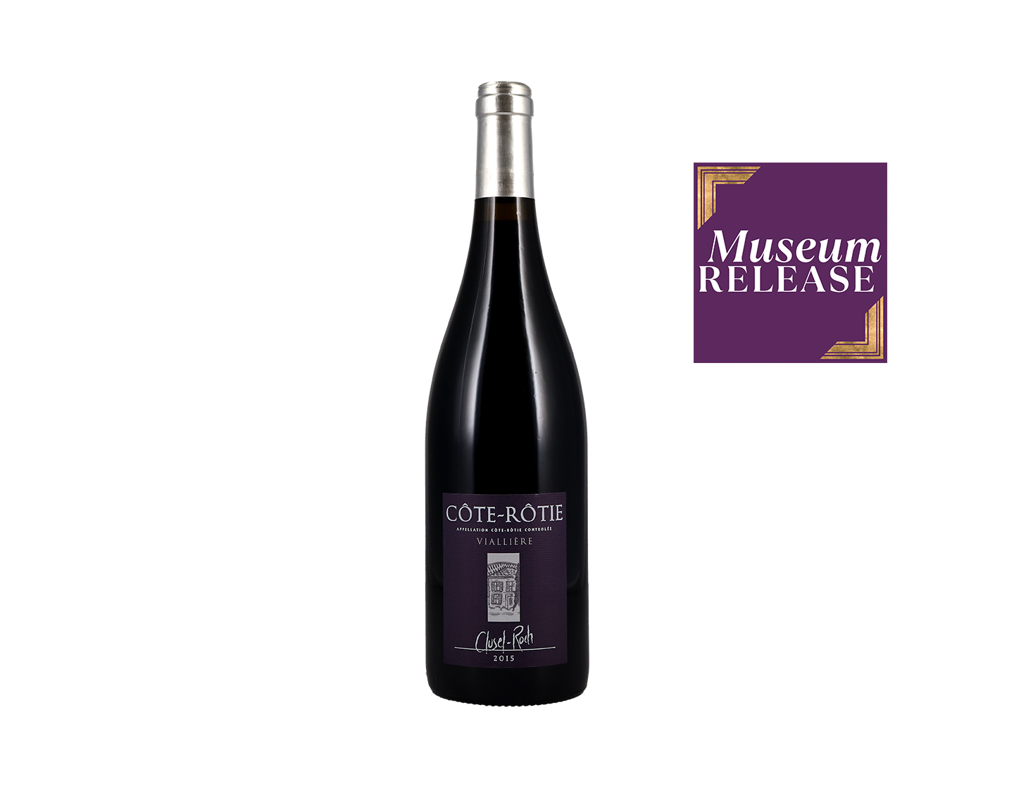 Cote Rotie Viailleres Domaine Clusel Roch 2015
