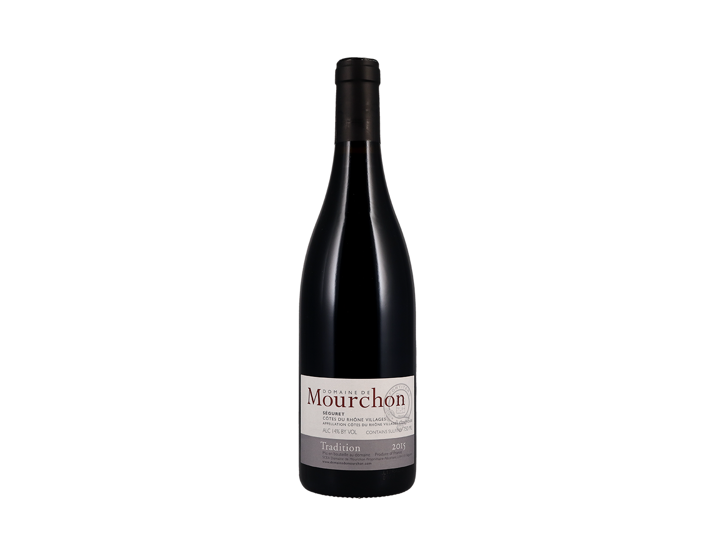 Seguret Côtes-du-Rhône-Villages Tradition, Domaine de Mourchon 2015