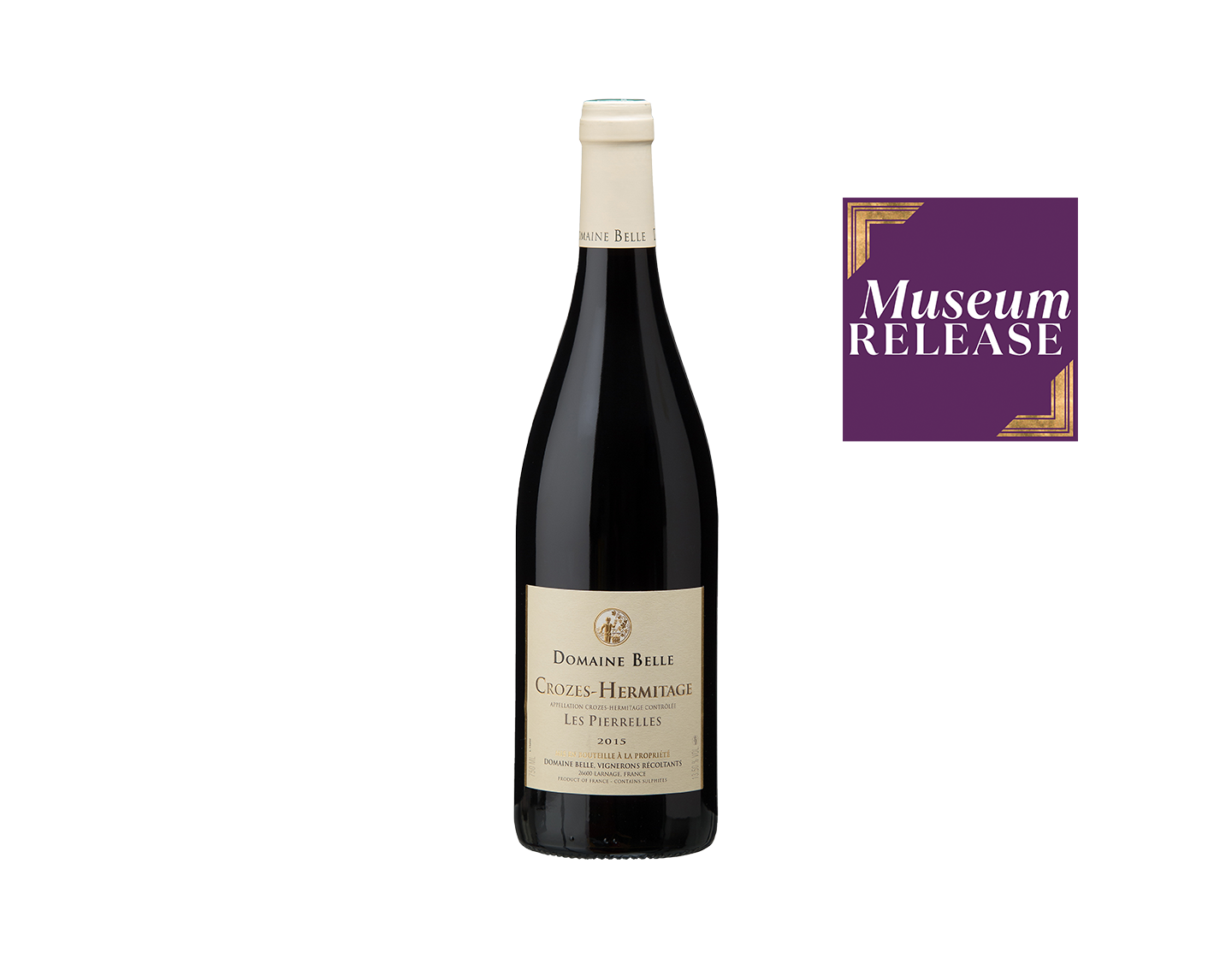Crozes Hermitage les Pierelles Domaine Belle 2015